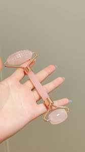 Ailike Natural Rose Quartz Facial Roller