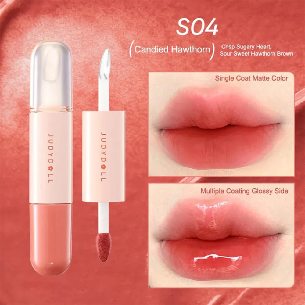 JUDYDOLL Dual-Ended Lip Glaze #S04