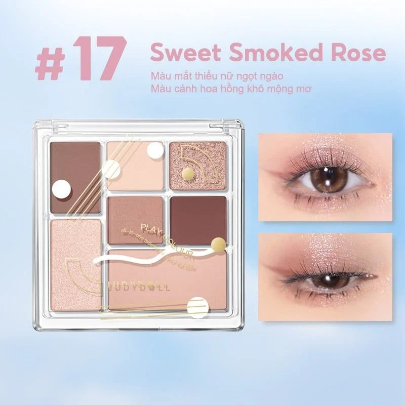 JUDYDOLL Play Color 7-Color Palette #17