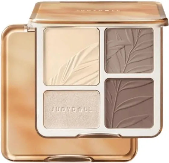 JUDYDOLL 2 IN 1 Highlighter Contour Palette #02