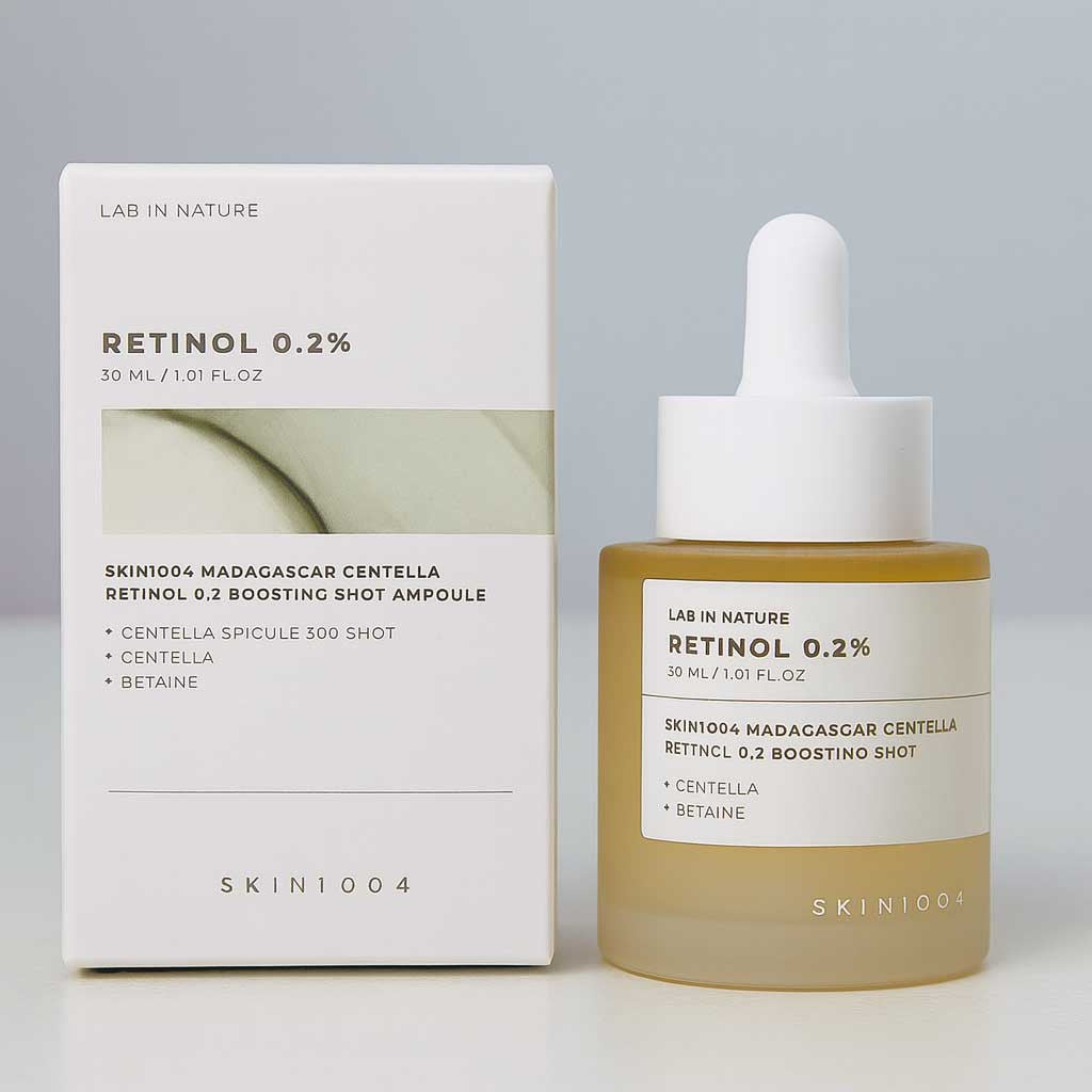 Madagascar Centella Retinol 0.2
Boosting Shot Ampoule