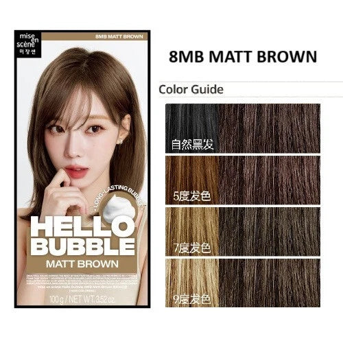 Mise-En-Scene New Hello Bubble Hair Dye 8Mb 100G