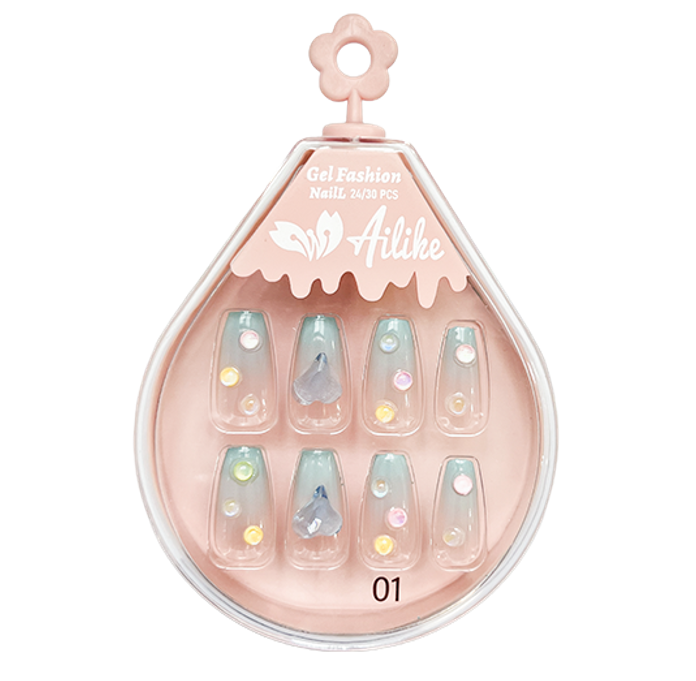 Ailike Gel Fashion Nail 24/30 pcs