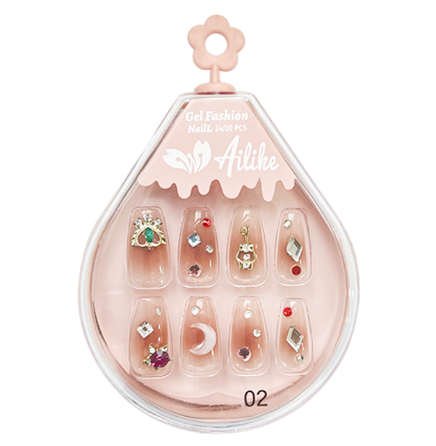 Ailike Gel Fashion Nail 24/30 pcs