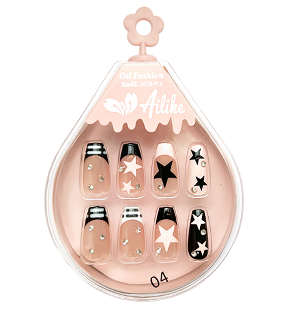 Ailike Gel Fashion Nail 24/30 pcs