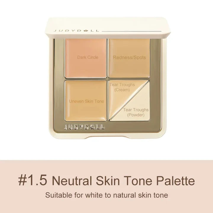 JUDYDOLL 5 Shades Concealer Palette #1.5 Medium