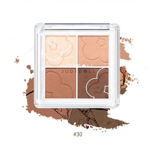 JUDYDOLL 4 Shades Eyeshadow #30