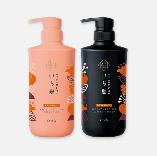 Kracie Ichikami Moisturizing Shampoo Set 3