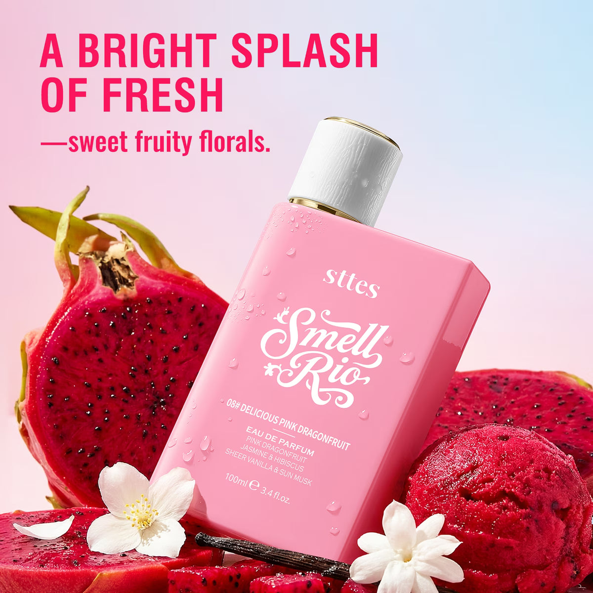 Sttes Smell Rio 08# Delicious Pink Dragonfruit Eau de Parfum 100mL