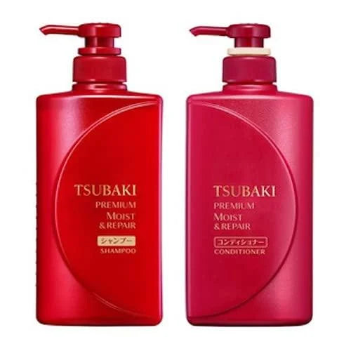 Tsubaki Premium Moist & Repair Set 490ml*2