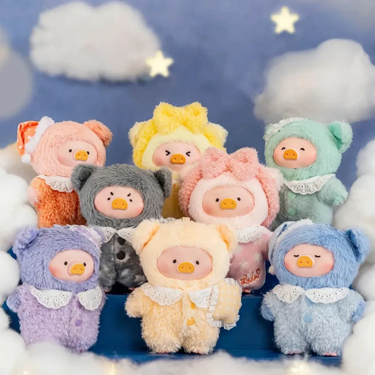 TOYZERO+ Lulu The Piggy Dreaming Wonderland Series PVC Plush Keychain Blind Box