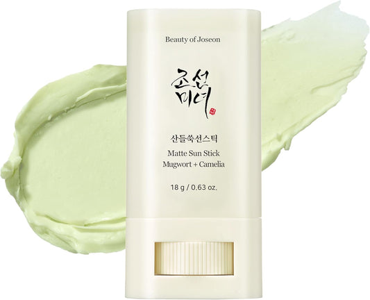 Matte sun stick : Mugwort + Camilia 18g