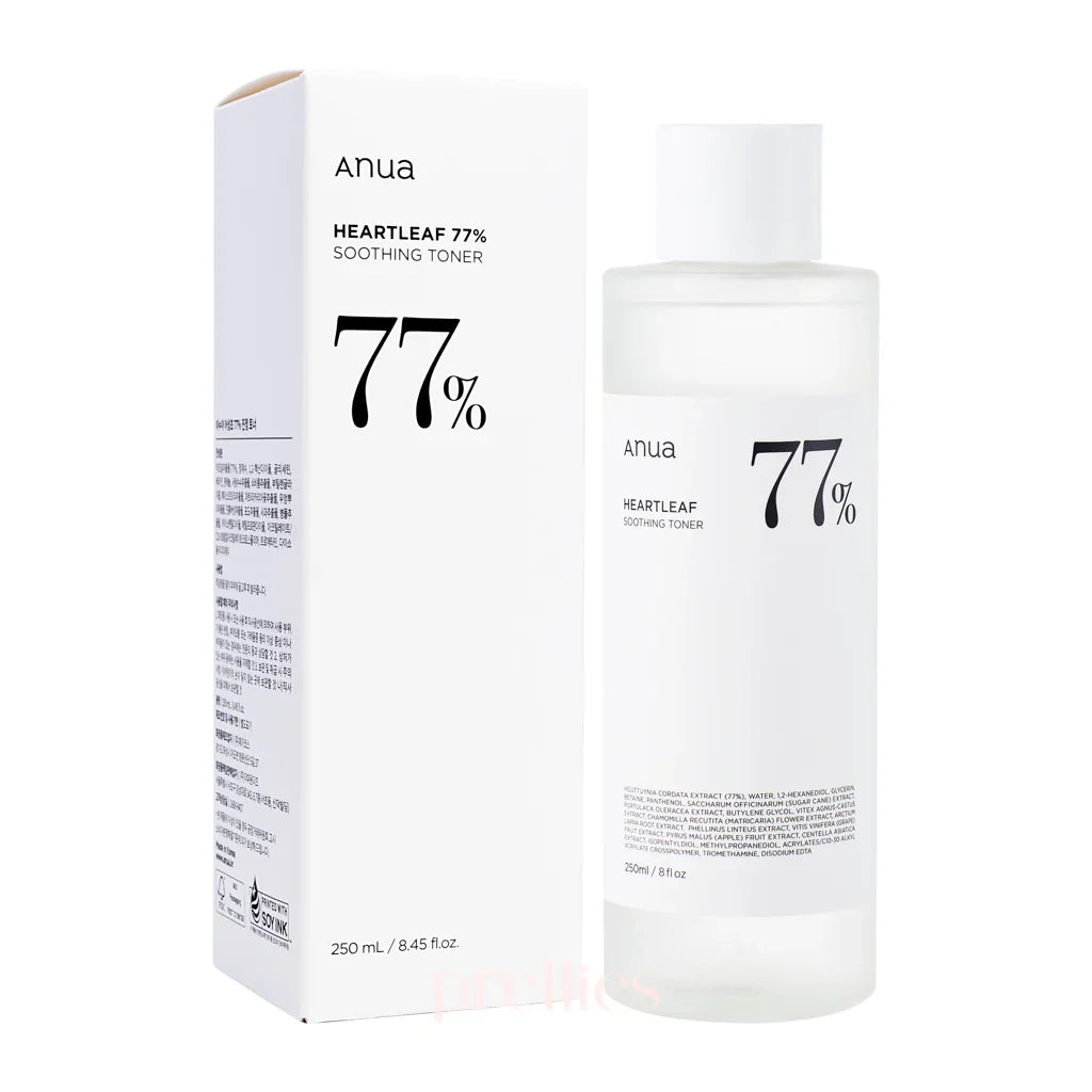 HEARTLEAF 77 SOOTHING TONER 250ml
