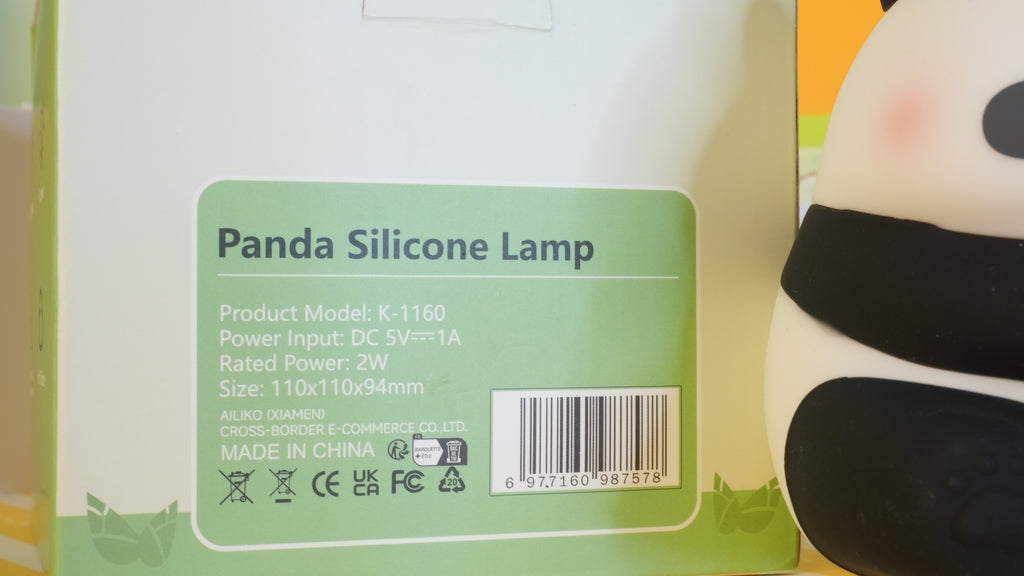 Panda Silicone Night Lamp