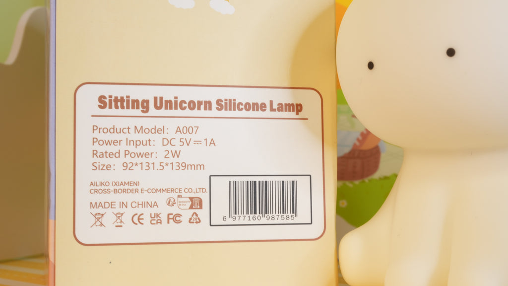 Unicorn Silicone Night Lamp
