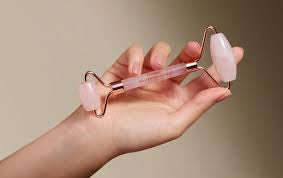 Ailike Natural Rose Quartz Facial Roller