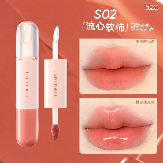 JUDYDOLL Dual-Ended Lip Glaze #S02