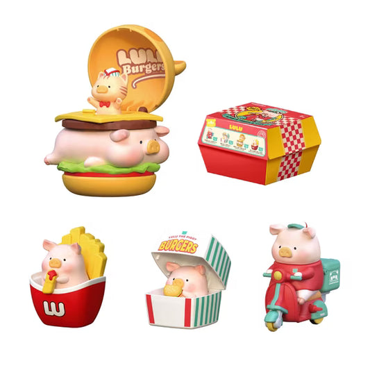 TOYZERO+ Lulu The Piggy Burger Express Movable Series Blind Box