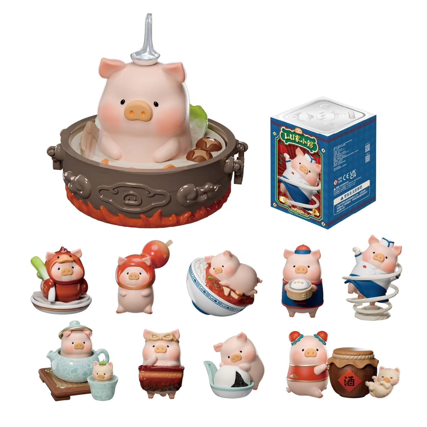 TOYZERO+ Lulu The Piggy Lu's Table Series Blind Box