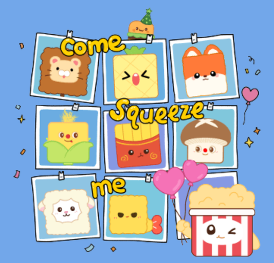 Squarepals Squishy Plush Median 7CM
