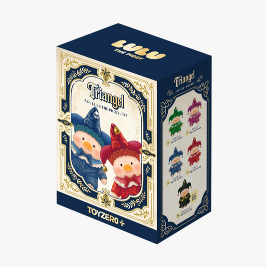 TOYZERO+ Lulu The Piggy Triangel PVC Plush Keychain BlindBox