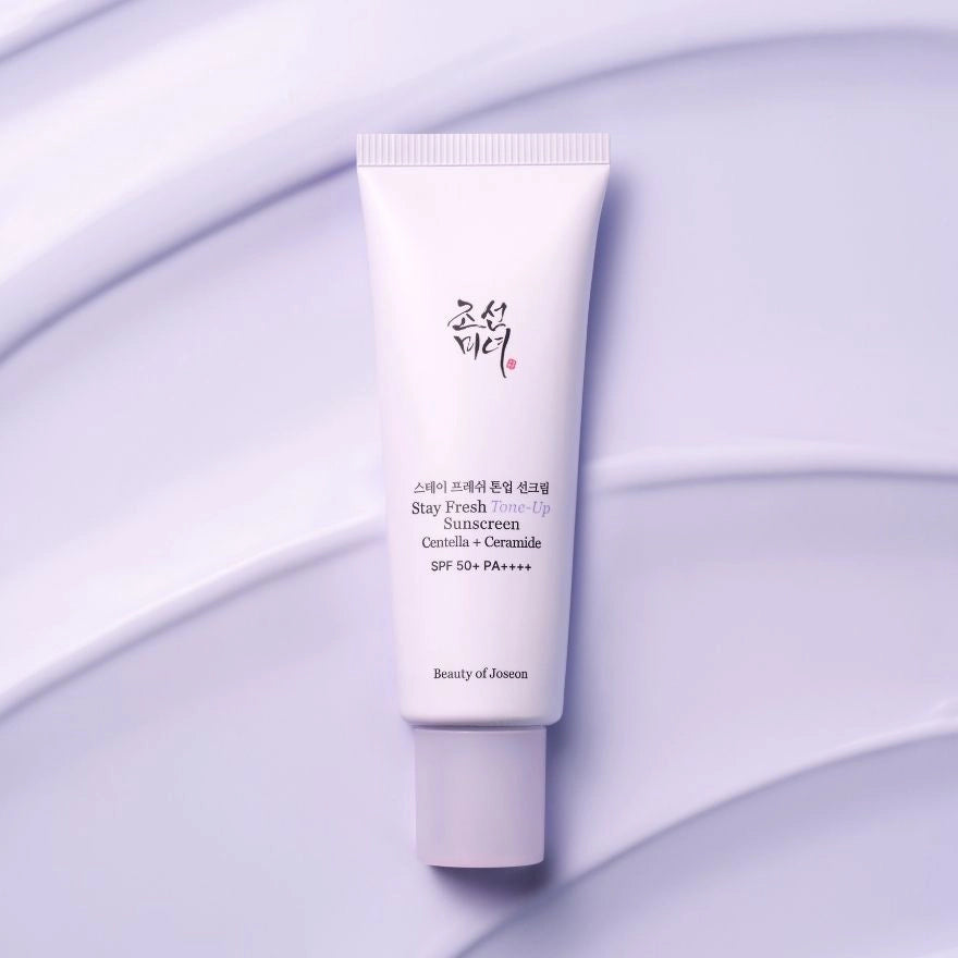 Stay Fresh Tone-Up Sunscreen 
(Purple) 50ml (NEW)