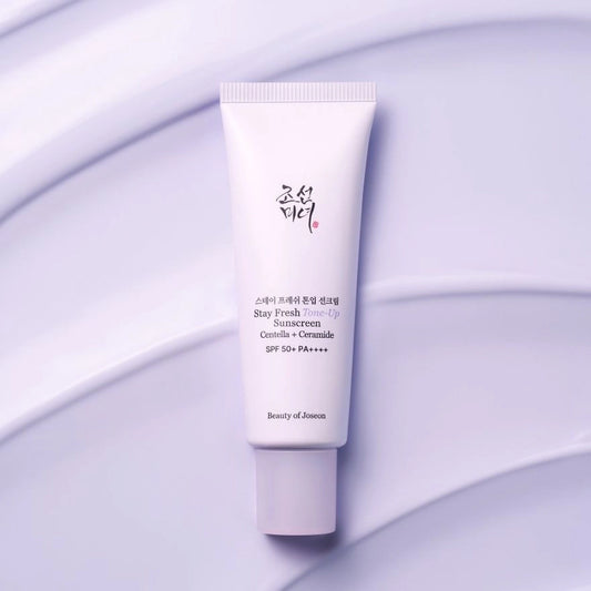Stay Fresh Tone-Up Sunscreen 
(Purple) 50ml (NEW)