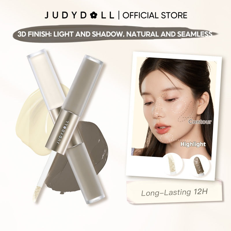 JUDYDOLL Dual-Ended Liquid Highlighter & Contour #01