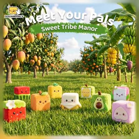 Squarepals Squishy Plush Median 7CM