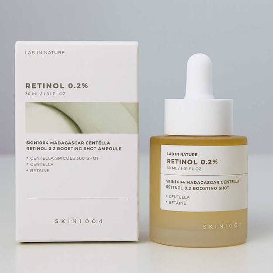 Madagascar Centella Retinol 0.2 
Boosting Shot Ampoule 9ml