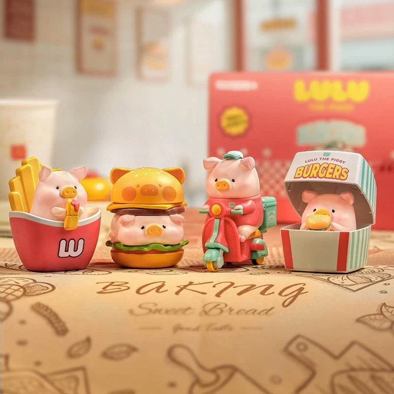 TOYZERO+ Lulu The Piggy Burger Express Movable Series Blind Box