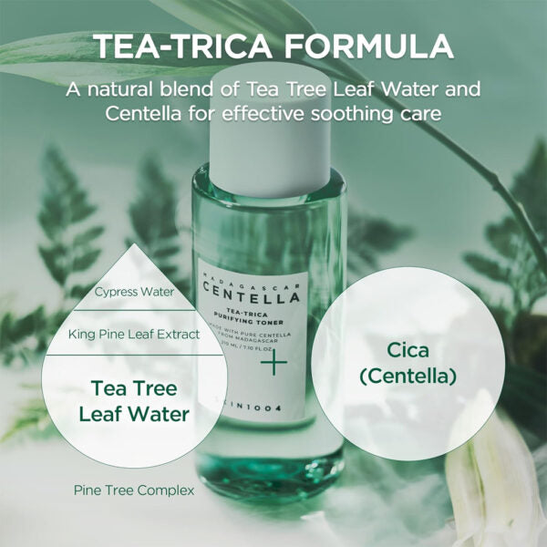 MADAGSCAR CENTELLA TEA-TRICA 
PURIFYING TONER 210ml